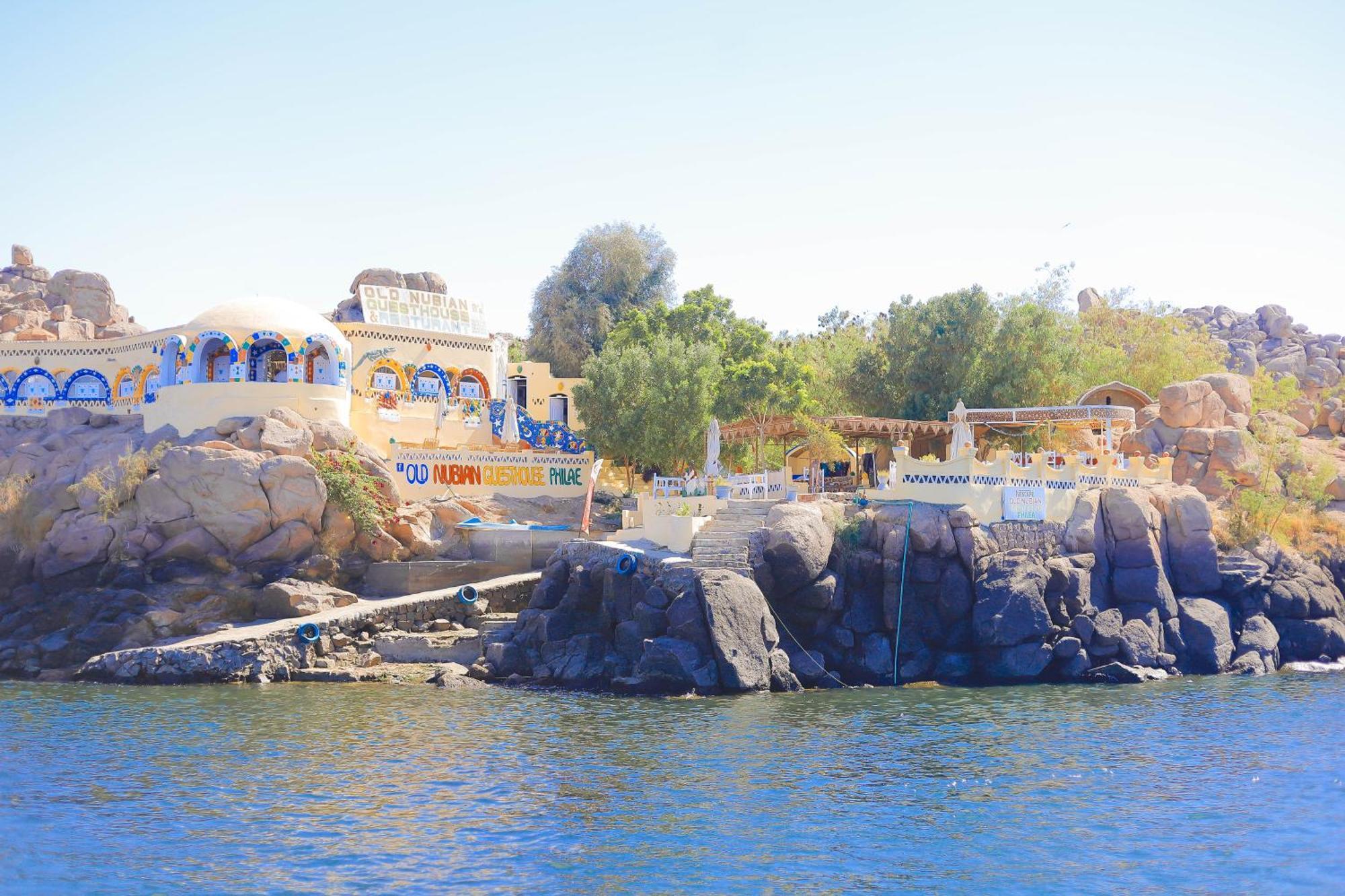 Old Nubian Guest House Aswan Bagian luar foto