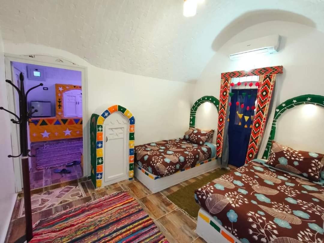 Old Nubian Guest House Aswan Bagian luar foto