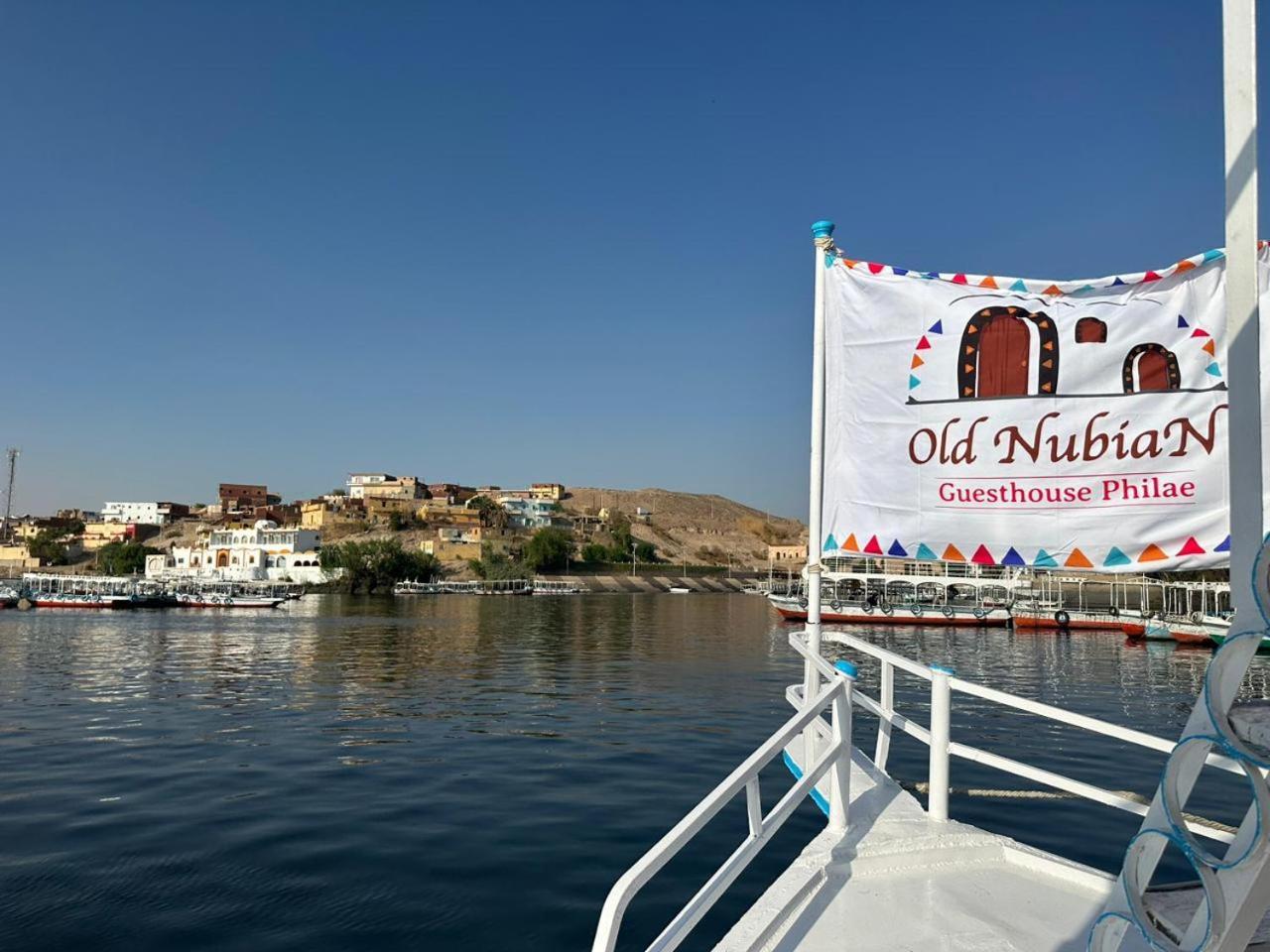 Old Nubian Guest House Aswan Bagian luar foto