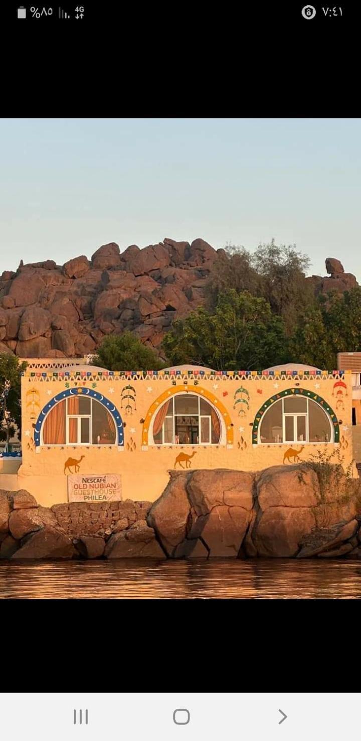 Old Nubian Guest House Aswan Bagian luar foto