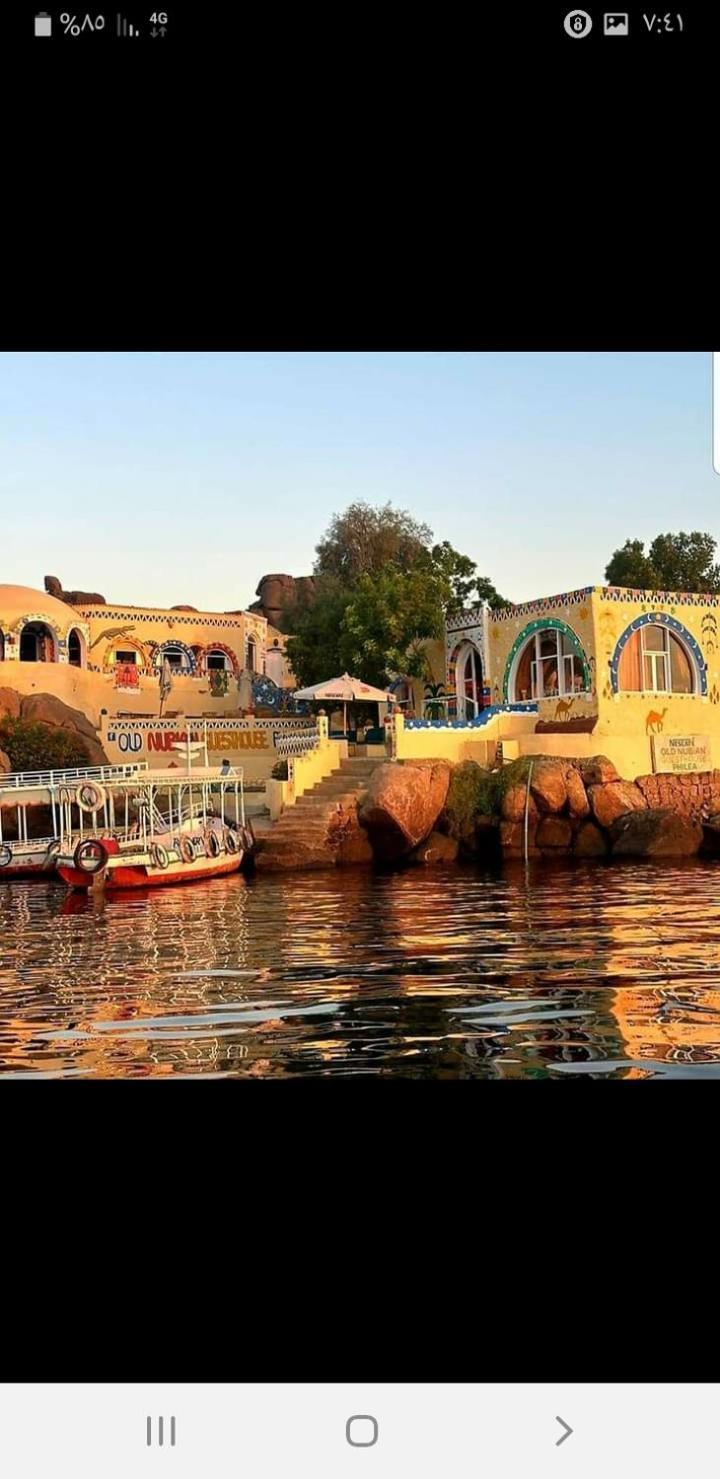 Old Nubian Guest House Aswan Bagian luar foto